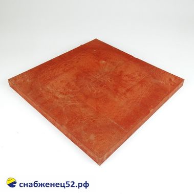 Плитка полимерпесчаная тротуарная (большая) 450*450*30мм красная